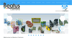 Desktop Screenshot of beatuscartons.co.uk